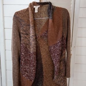 Kenar Size L Sweater Long Sleeve with unique Knitting